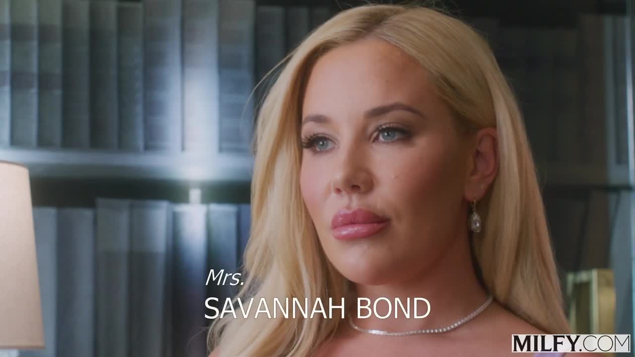 MILFY Savannah Bond Anal Hungry Curvy Milf Savannah Seduces New Groom Milf - Fullthot