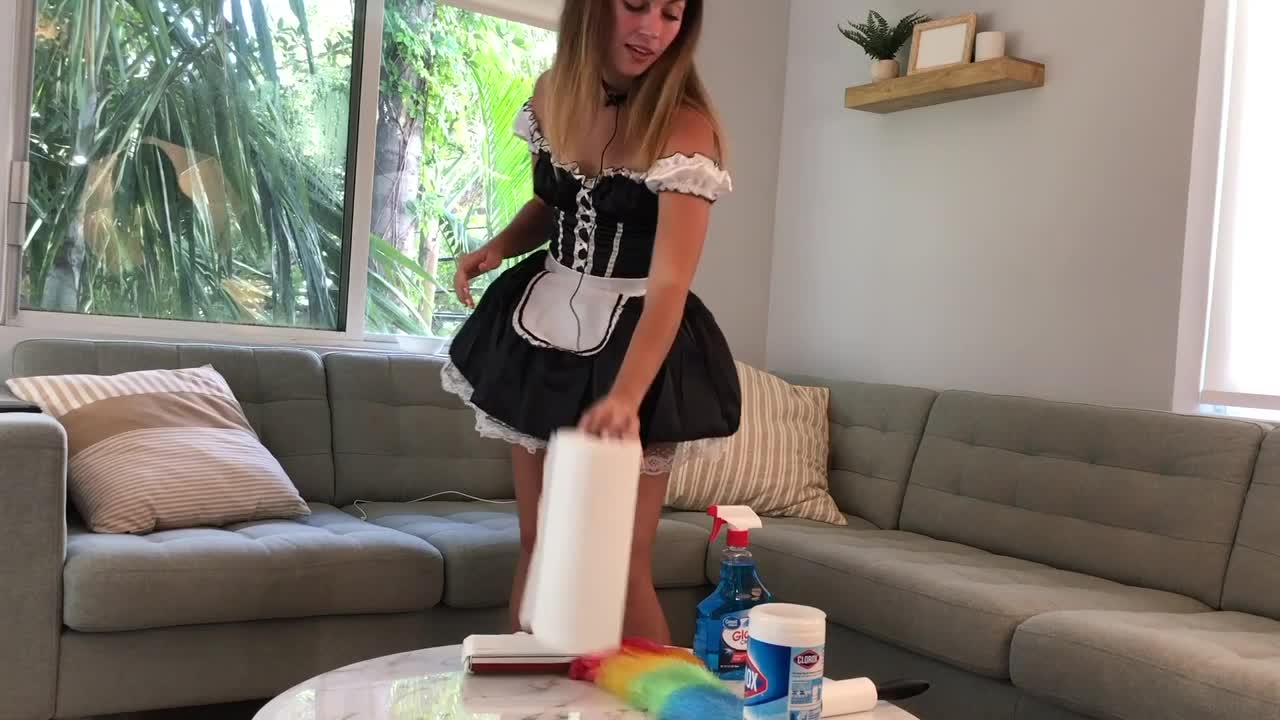 Miss Bell ASMR - 12 May 2021 - Maid Cleans Up - Fullthot