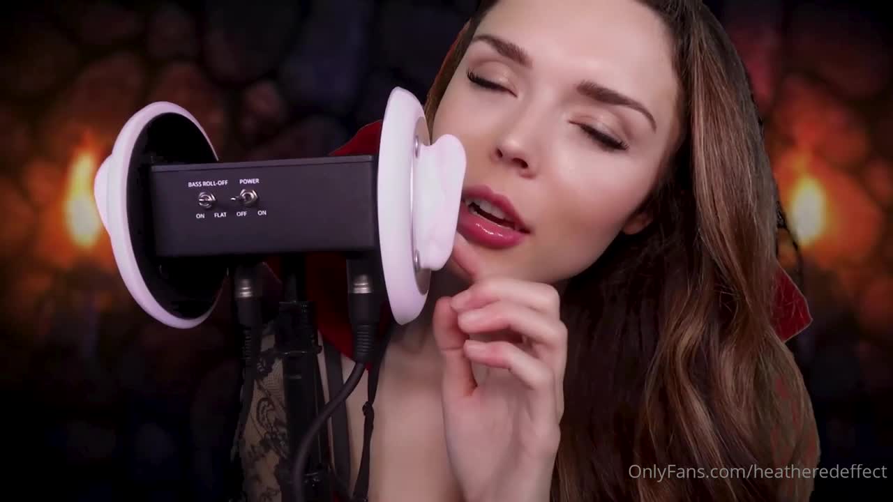 HeatheredEffect ASMR - 26 December 2024 - Vampire Ear Eating - Fullthot