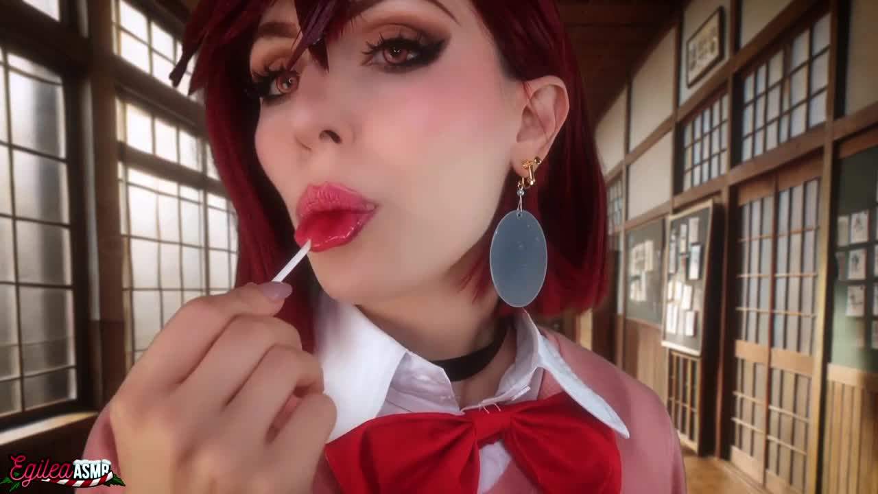 Egilea ASMR - 29 December 2024 - Lollipop and Mouth Sounds - Fullthot