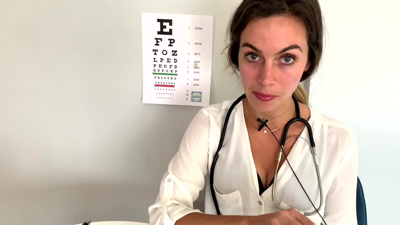 Miss Bell ASMR - Doctor Check Up - It Gets Hot During Your Doctor Exam - Fullthot