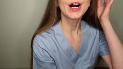 CuteGirlfriend ASMR - Medical Exam Turns Into JOI