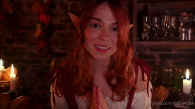 Maimy ASMR - Spend the Night at the Tavern With an Elf Barmaid - maimynyan