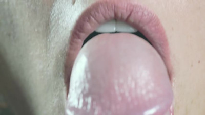 SoftApproach ASMR - Close Up Sensual Tongue Blowjob