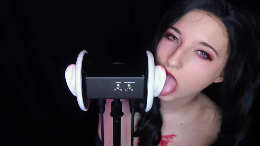 Aftyn Rose ASMR - Licking - Tongue Compilation - Fullthot